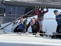 Cascadia Sailing practicing aboard Westerly, their West Coast-based IC37 &copy; Seattle Yacht Club
