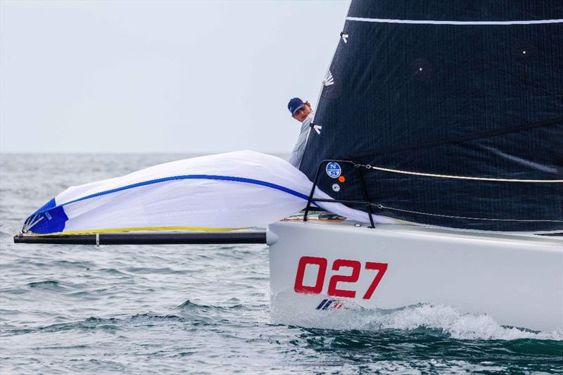 Defiant photo copyright Scott Trauth / www.ScottTrauthPhotography.com taken at New York Yacht Club and featuring the IC37 class