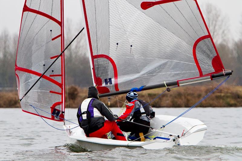 The good and bad of the Icon in one picture: The easily driven hull avoids the complication of a spinnaker, making it a great boat for round the cans racing, yet the shallow hull has resulted in the crew kneeling downwind - photo © Tom Gruitt / www.tom-gruitt.co.uk