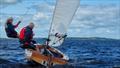 Donal Heney and Aibigéal O'Brien during the 2023 IDRA 14 Championship at Lough Ree © Rachael Doogue