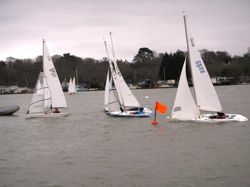 Bembridge Illusion Team Racing 2024-2025 - BSC vs. SCYC photo copyright Mike Samuelson taken at Bembridge Sailing Club and featuring the Illusion class