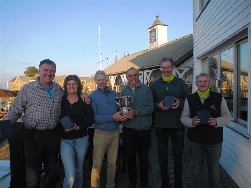 Bembridge Illusion Team Racing 2024-2025 Winners photo copyright Mike Samuelson taken at Bembridge Sailing Club and featuring the Illusion class