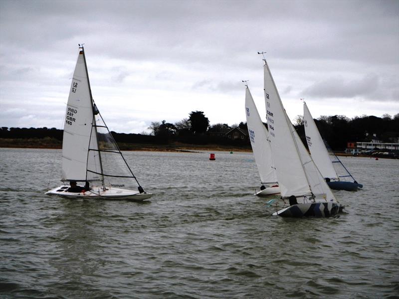 Bembridge Illusion Team Racing 2024-2025 - BSC vs. SCYC photo copyright Mike Samuelson taken at Bembridge Sailing Club and featuring the Illusion class