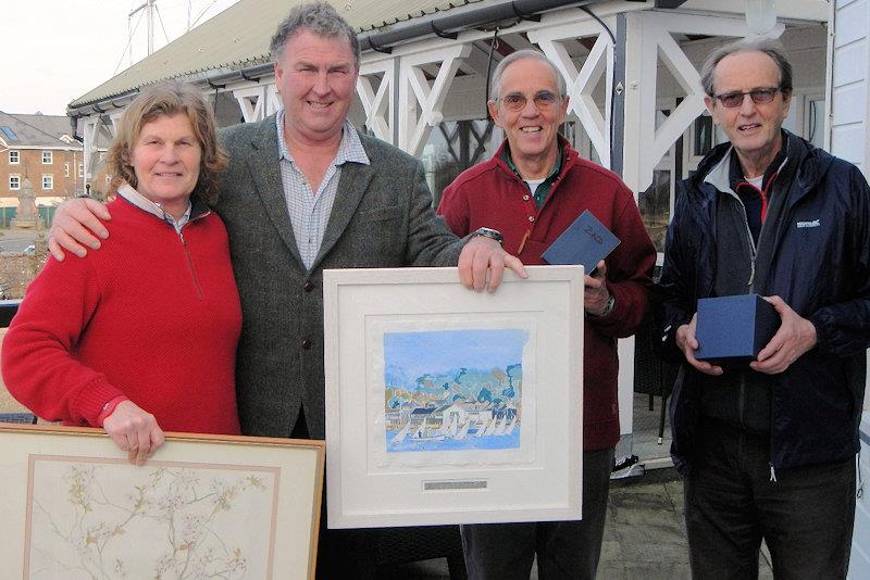 Bembridge Illusion Valentine Trophy winners photo copyright Mike Samuelson taken at Bembridge Sailing Club and featuring the Illusion class