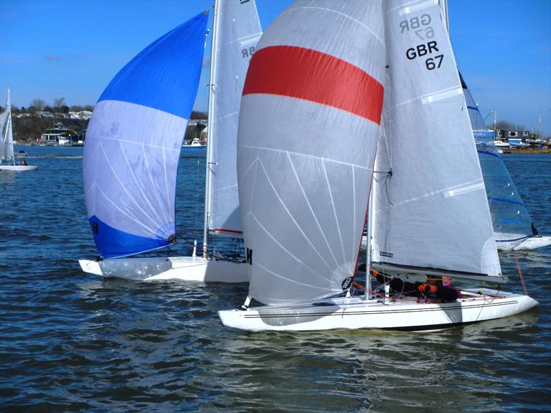 Bembridge Illusion Stratton Memorial Trophy 2025 photo copyright Mike Samuelson taken at Bembridge Sailing Club and featuring the Illusion class