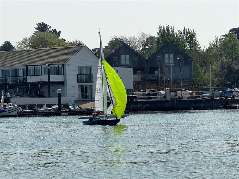 Bembridge Illusion Woodford Long Distance photo copyright Laurence Blackburn taken at Bembridge Sailing Club and featuring the Illusion class