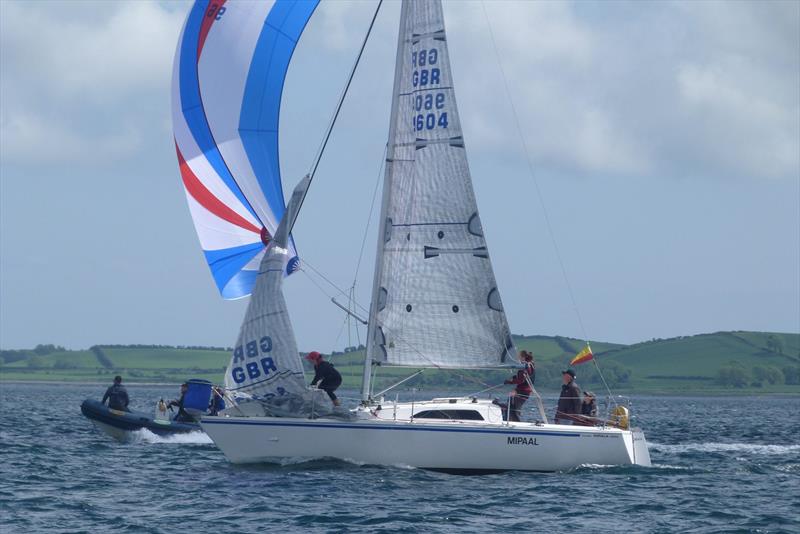 Mipaal, second - Impala European Championship at Strangford Lough photo copyright EDYC taken at East Down Yacht Club and featuring the Impala 28 class