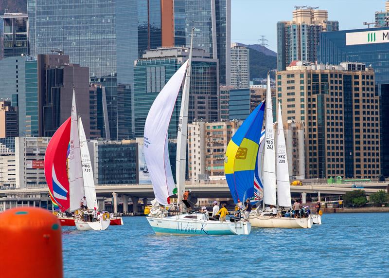 Lipton Trophy 2024 at Royal Hong Kong Yacht Club photo copyright RHKYC / Guy Nowell taken at Royal Hong Kong Yacht Club and featuring the Impala 28 class