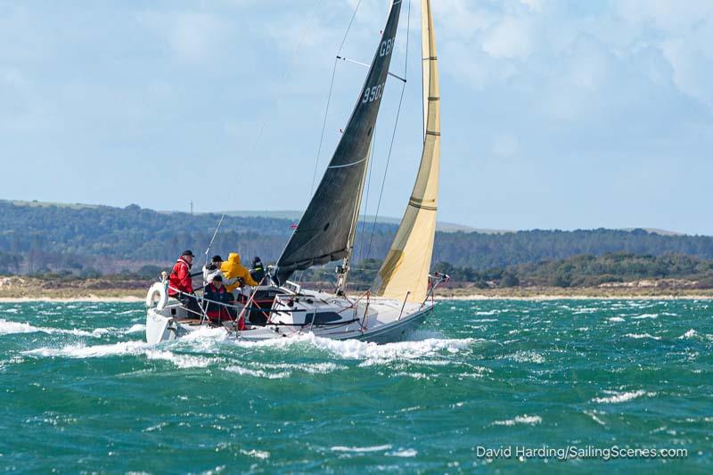 Impala Nationals 2025 at Parkstone - Patriot Games, GBR9503 photo copyright David Harding / www.sailingscenes.com taken at Parkstone Yacht Club and featuring the Impala 28 class