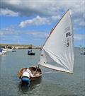 International 12 Foot Dinghy 'Cora' sailed by Mark Delany of Lough Ree Yacht Club who won the International 12 Foot Dinghy Irish Championship © George Miller