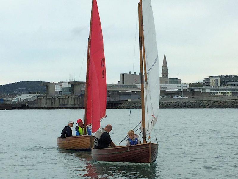 Scythian and Albany  - County Dublin 12 Foot Dinghy Championship at the Royal St George Yacht Club photo copyright Vincent Delany taken at Royal St George Yacht Club and featuring the International 12 class