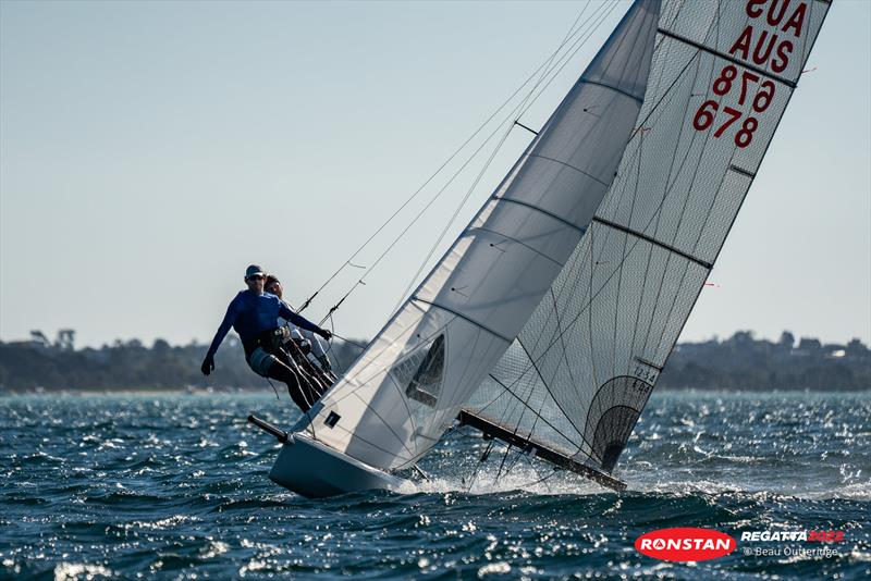 I14s at the McCrae Yacht Club Ronstan Australia Day Regatta photo copyright Beau Outteridge taken at McCrae Yacht Club and featuring the International 14 class