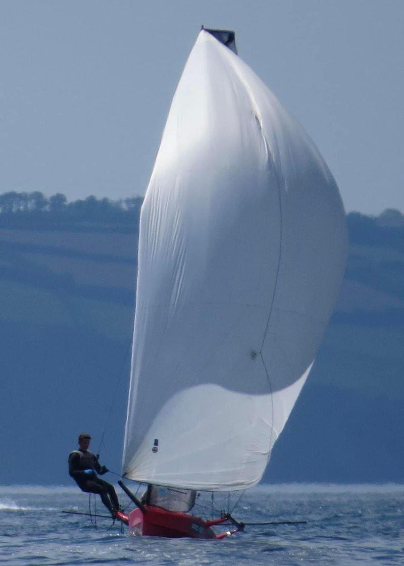 International 14 Prince of Wales Cup Week 2022 photo copyright Fowey Sailing taken at Fowey Gallants Sailing Club and featuring the International 14 class