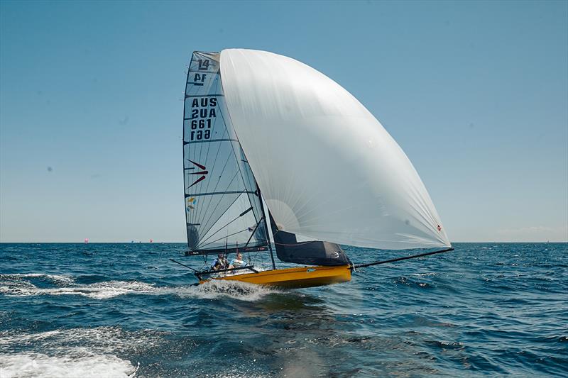 Del Boca Vista finishes 3rd in the International 14 Australian Championship - photo © Sonny Witton