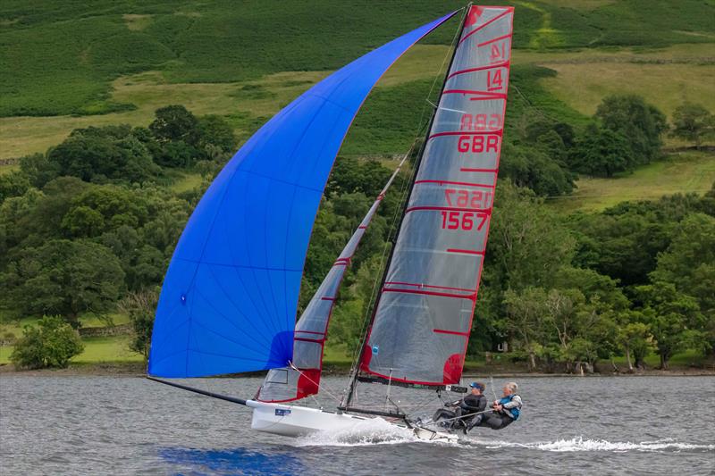International 14s at the 63rd Lord Birkett Memorial Trophy - photo © Tim Olin / www.olinphoto.co.uk
