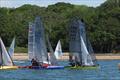 Clive Everest, who is an 'old hand' at Weston made the best use of a limited start area - International Canoe May Cup Invitational at Weston © Dougal Henshall