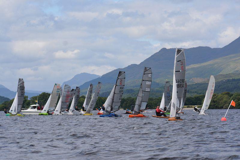 International Canoe Nationals at Loch Lomond day 4 photo copyright Katie Hughes taken at Loch Lomond Sailing Club and featuring the International Canoe class