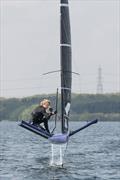 International Moth Inland Championship at Grafham Water Sailing Club © Paul Sanwell / OPP