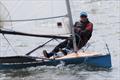 Lyndon Beasley made the most of keeping the errors to a minimum whilst also managing to sail his Magnum 6 very quickly - Moth Lowrider Nationals at Stone day 1 © Dougal Henshall