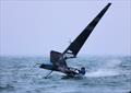 GBR 4048 Jonathan Peats over to windward in Race 9 on Wetsuit Outlet International Moth UK Championship Day 4 &copy; Mark Jardine