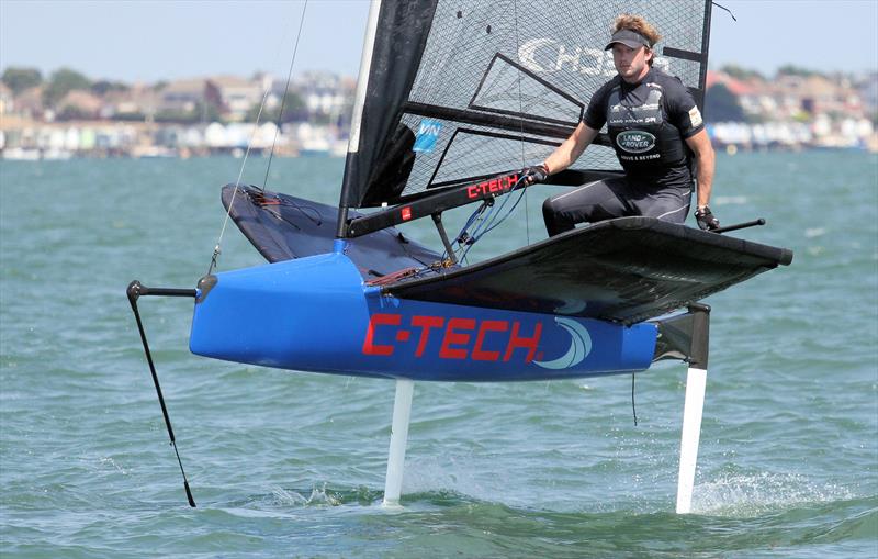 Noble Allen 2018 International Moth UK Championship at Thorpe Bay day 3 - photo © Mark Jardine / IMCA UK