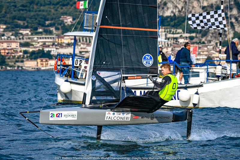 Tom Slingsby wins the International Moth Worlds 2021 photo copyright Martina Orsini taken at  and featuring the International Moth class