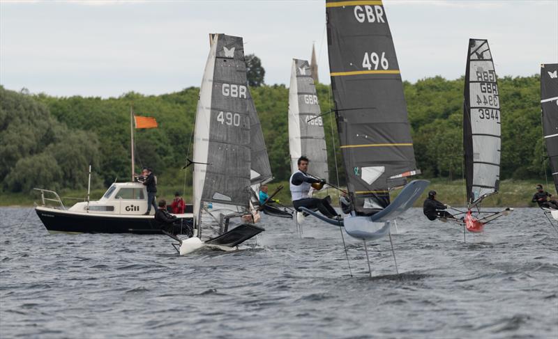 Gill International Moth Inlands at Grafham Water SC photo copyright Paul Sanwell / OPP taken at Grafham Water Sailing Club and featuring the International Moth class