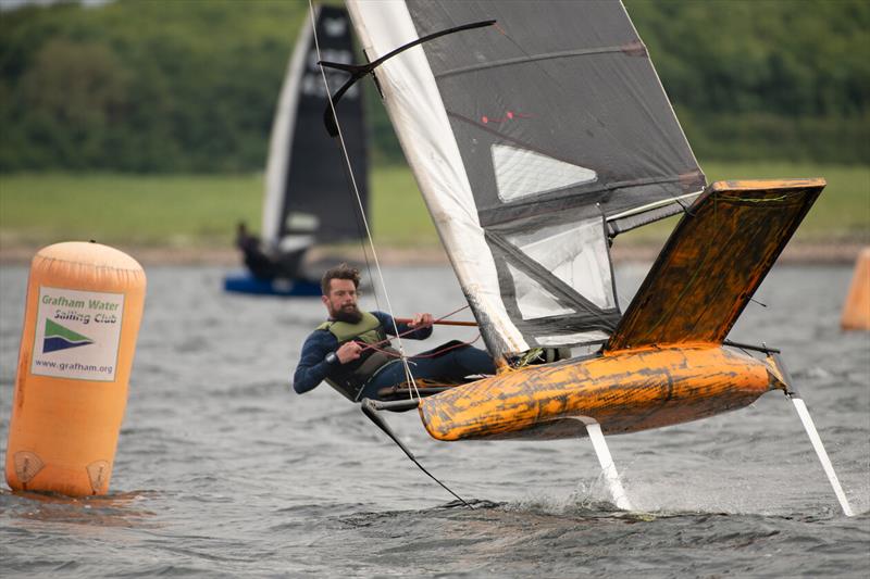 Gill International Moth Inlands at Grafham Water SC photo copyright Paul Sanwell / OPP taken at Grafham Water Sailing Club and featuring the International Moth class