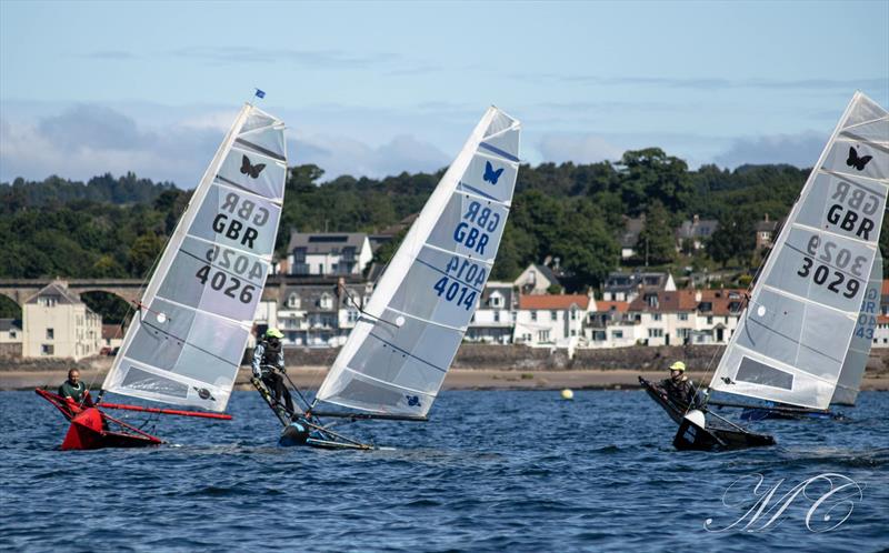 Lounging between races during the International Moth Lowriders Scottish Nationals at Largo Bay photo copyright Max Campbell taken at Largo Bay Sailing Club and featuring the International Moth class