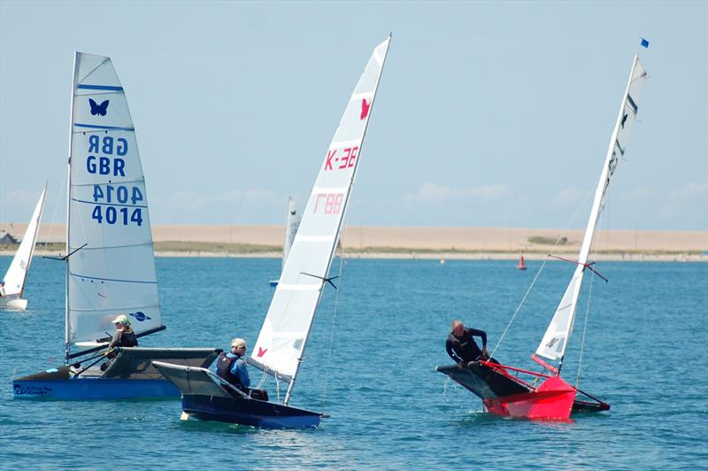 Lowrider International Moth UK National Championship day 3 photo copyright Dougal Henshall taken at Weymouth & Portland Sailing Academy and featuring the International Moth class