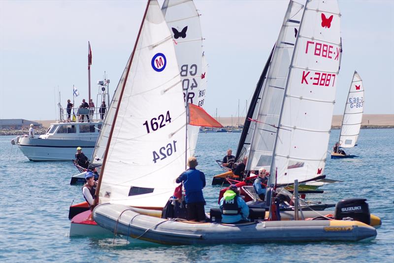 Lowrider International Moth UK National Championship day 3 photo copyright Dougal Henshall taken at Weymouth & Portland Sailing Academy and featuring the International Moth class