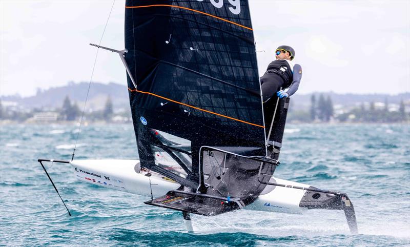 Day 2 - 2024 PredictWind Moth Worlds. Manly Sailing Club. January 4, 2025 - photo © Suellen Hurling / Live Sail Die