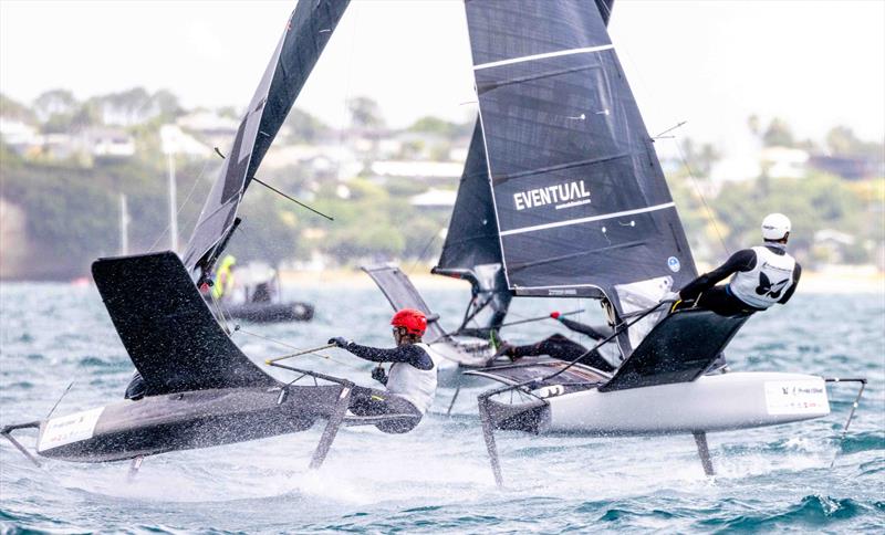 Day 2 - 2024 PredictWind Moth Worlds. Manly Sailing Club. January 5, 2025 - photo © Suellen Hurling / Live Sail Die