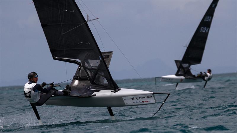 Day 2 - 2024 PredictWind Moth Worlds. Manly Sailing Club. January 5, 2025 - photo © Richard Gladwell - Sail-World.com/nz