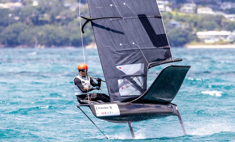  Day 3 - 2024 PredictWind Moth Worlds. Manly Sailing Club. January 6, 2025 - photo © Suellen Hurling, Live Sail Die