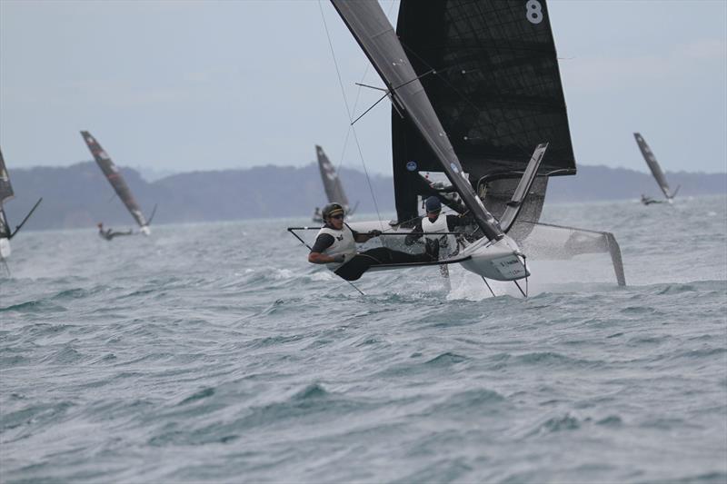  Day 4 - 2024 PredictWind Moth Worlds - Manly Sailing Club. January 8, 2025 - photo © Richard Gladwell - Sail-World.com/nz