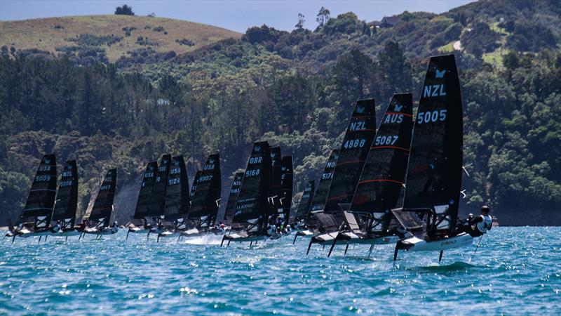 Day 5 - 2024 PredictWind Moth Worlds - Manly Sailing Club. January 9, 2025 - photo © Richard Gladwell - Sail-World.com/nz