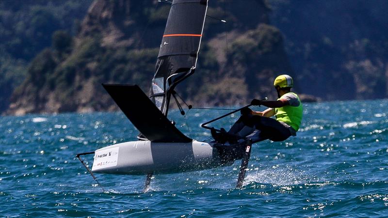 Mattias Coutts - Day 5 - 2024 PredictWind Moth Worlds - Manly Sailing Club. January 9, 2025 - photo © Richard Gladwell - Sail-World.com/nz