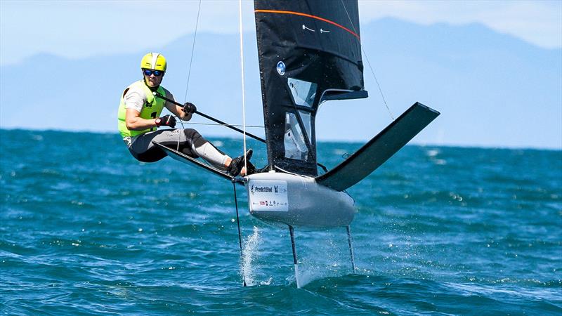 Mattias Coutts - Day 5 - 2024 PredictWind Moth Worlds - Manly Sailing Club. January 9, 2025 - photo © Richard Gladwell - Sail-World.com/nz