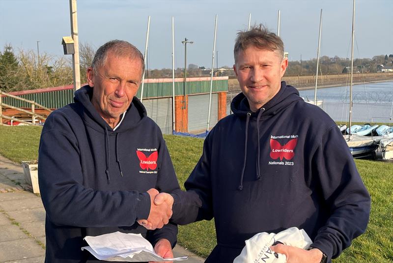 Winner, Paul Hignett - International Moth Lowriders Cobwebaway Breaker at Bartley photo copyright John Butler taken at Bartley Sailing Club and featuring the International Moth class