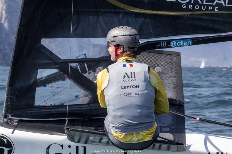 Malcesine gears up for the 2025 International Moth World Championship - photo © Martina Orsini / We Are Foiling Media