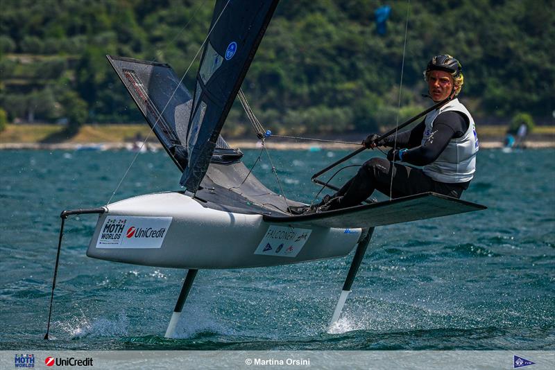 International Moth Worlds at Fraglia Vela Malcesine Day 5 - photo © Martina Orsini