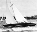 Infidel - now Ragtime Sailing - on the Waitemata Harbour in 1966 © Sea Spray