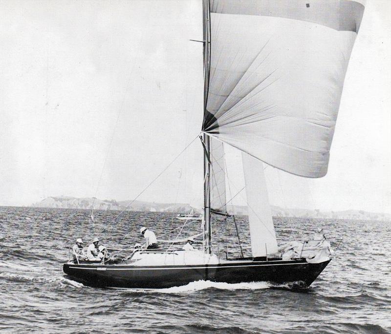 Runaway - designed, built and skippered by John Lidgard placed second in the 1971 Sydney Hobart photo copyright Lidgard archives taken at Royal Akarana Yacht Club and featuring the IOR class