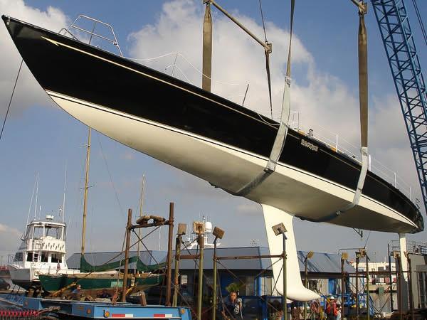  Ragtime Sailing  - shows off her distinctive lines which earned for the moniker `the Black Box` photo copyright Misc taken at Long Beach Yacht Club and featuring the IOR class