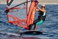 Nikola Girke in action aboard her iQFoil © Sailing Energy / iQfoil Class