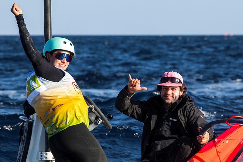 Theresa Marie Steinlein (GER) - 2024 iQFOiL World Championships - photo © Sailing Energy / Marina Rubicón