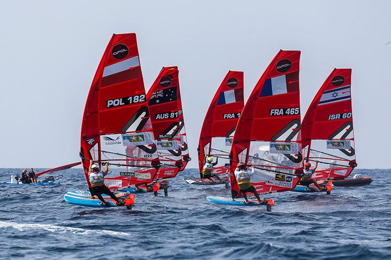 iQFOiL Men - 2024 iQFOiL World Championships photo copyright Sailing Energy / Marina Rubicón taken at  and featuring the iQFoil class