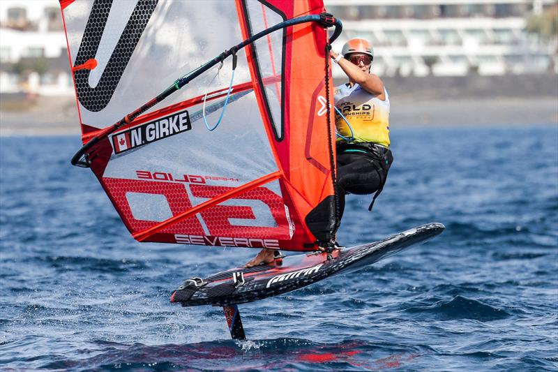 Nikola Girke in action aboard her iQFoil - photo © Sailing Energy / iQfoil Class