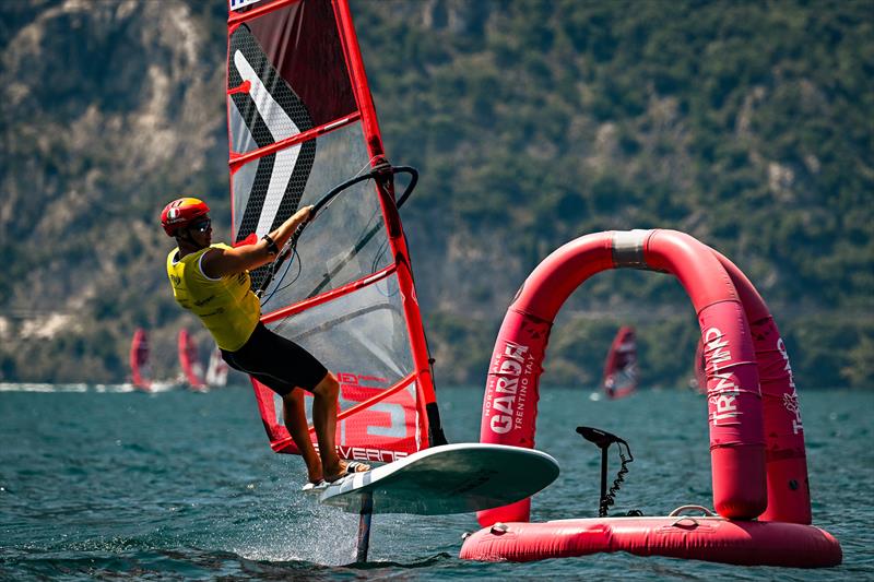 2024 Youth Sailing World Championships Day 2 photo copyright Martina Orsini / World Sailing taken at  and featuring the iQFoil class